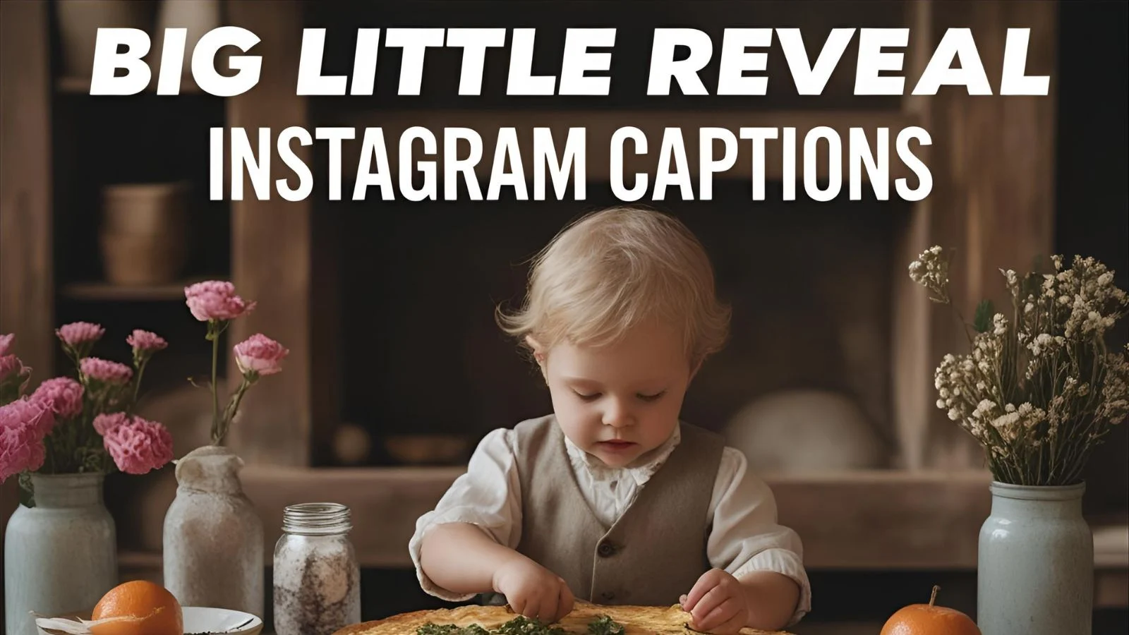 401+ Big Little Reveal Instagram Captions to Spark Joy and Fun
