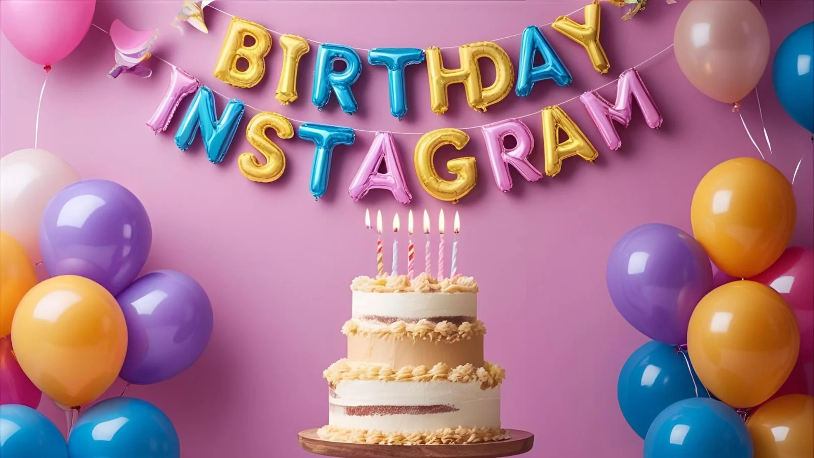 500+ Birthday Captions Instagram