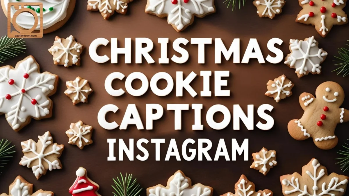 500+ Christmas Cookie Captions Instagram