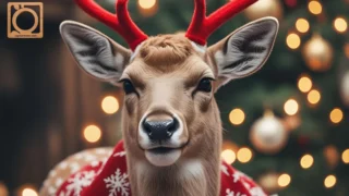 550+ Christmas Reindeer Captions Instagram