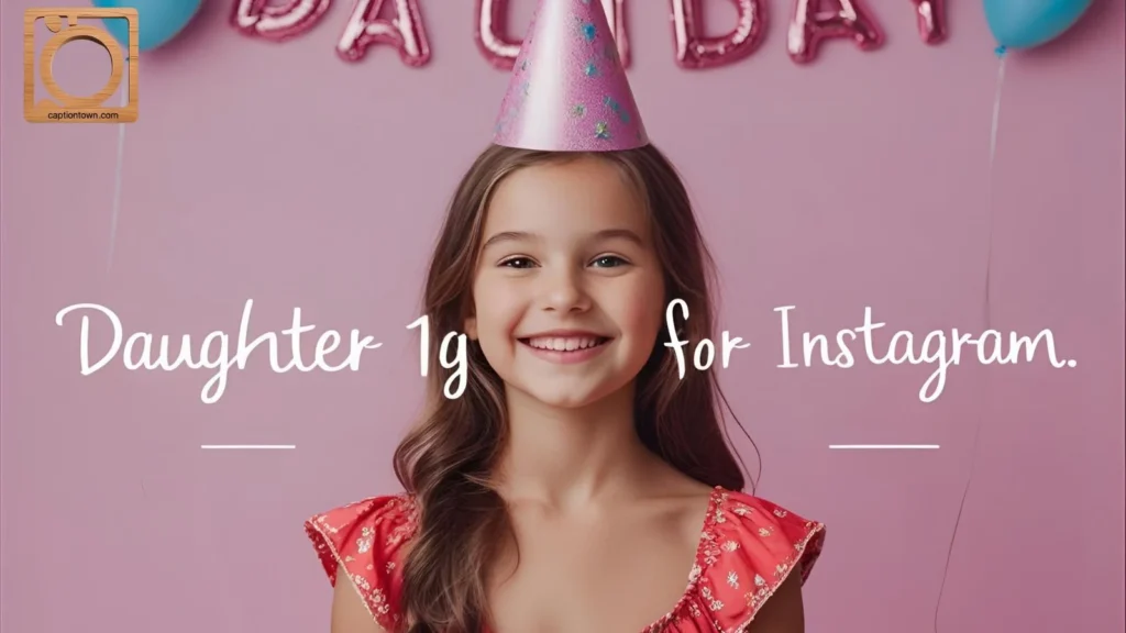 Daughter Birthday Captions for Instagram