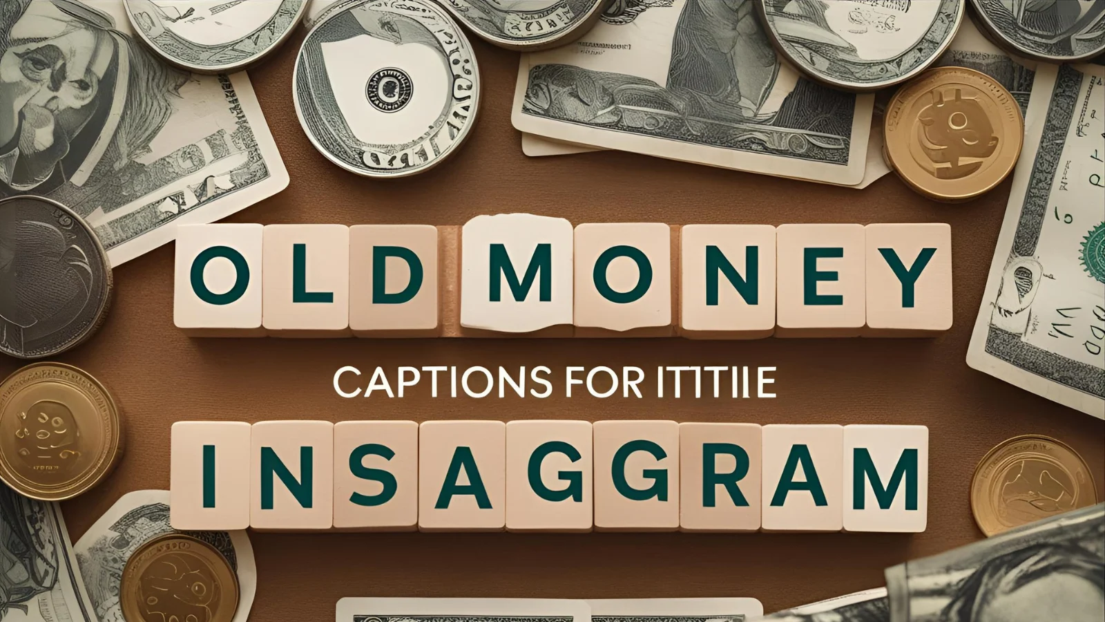 1050+ Old Money Captions And Quotes for Instagram (2025)