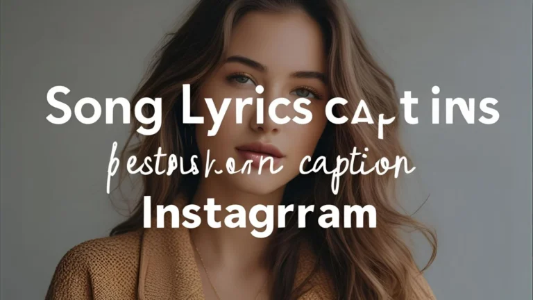 350+ Song Lyrics Captions Instagram