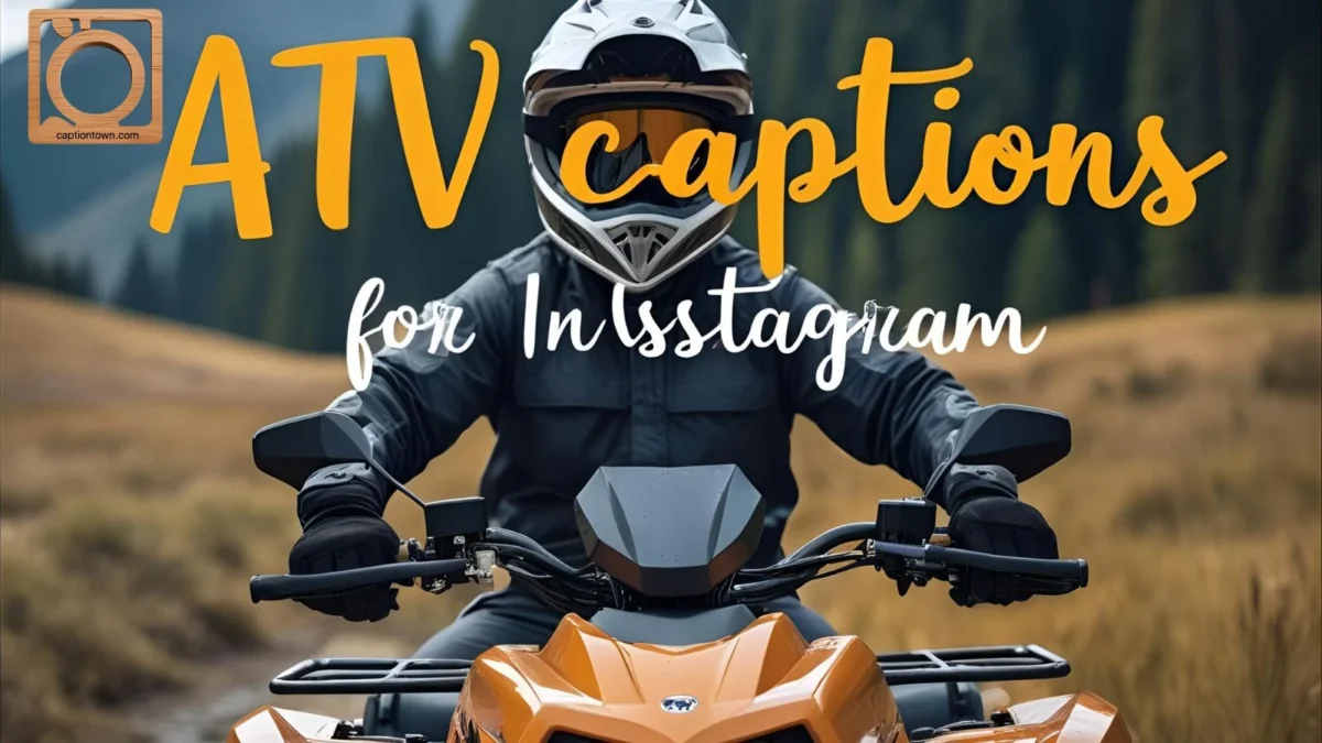 550+ ATV Captions for Instagram 2025