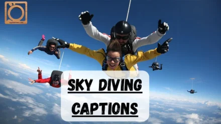550+ Skydiving Captions for Instagram 2025-2026