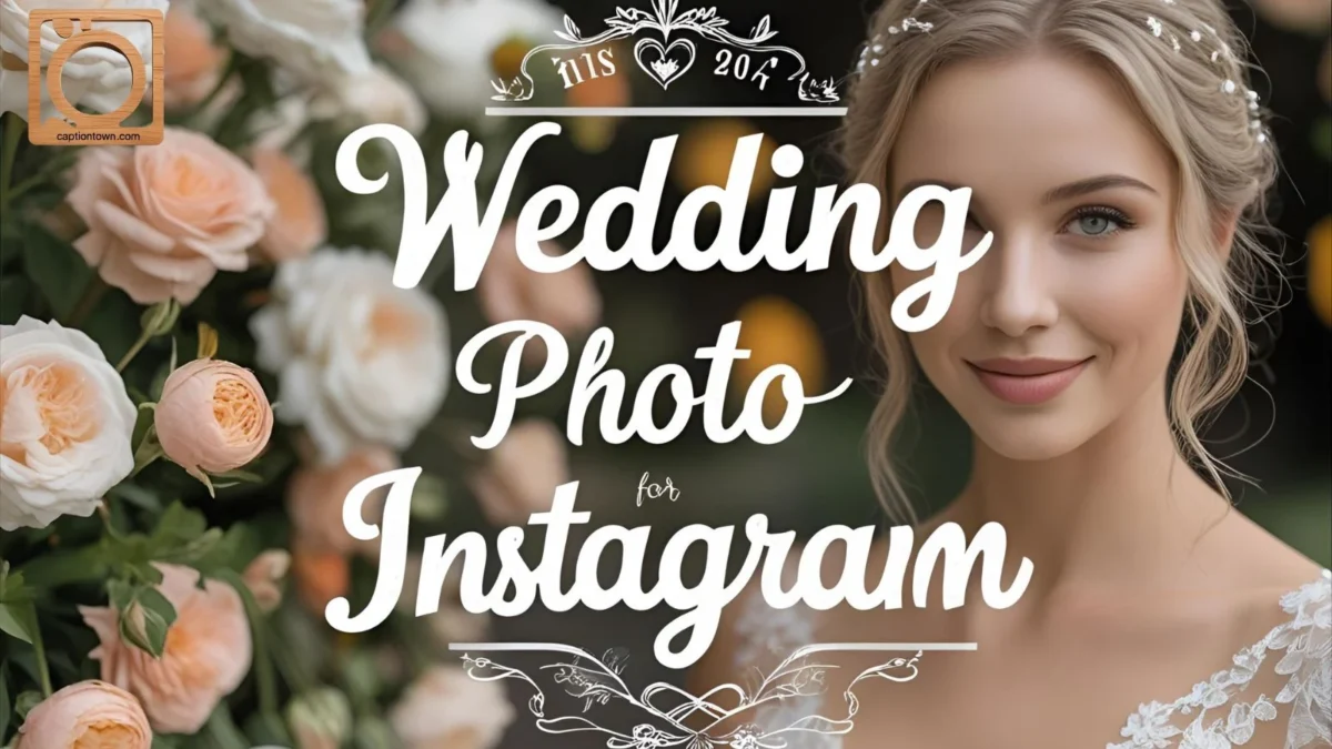 550+ Wedding Photo Captions for Instagram 2025