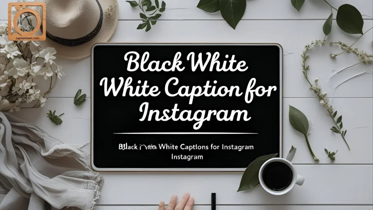 550+ Black White Captions for Instagram