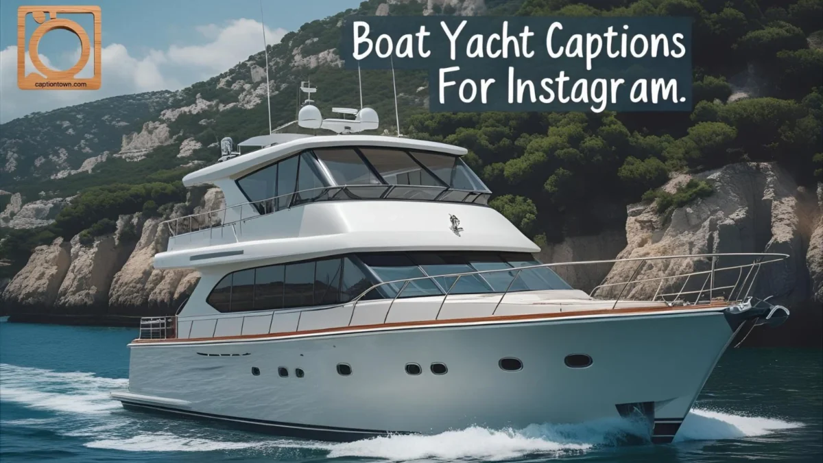 550+ Boat Yacht Captions for Instagram 2025