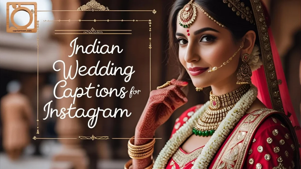 550+ Indian Wedding Captions for Instagram 2025