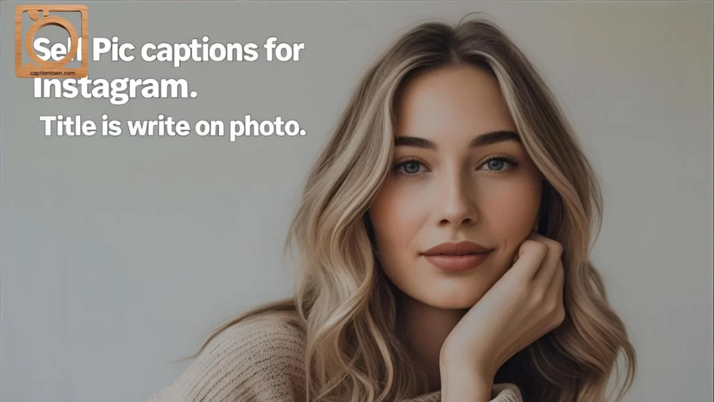 Self Pic Captions for Instagram
