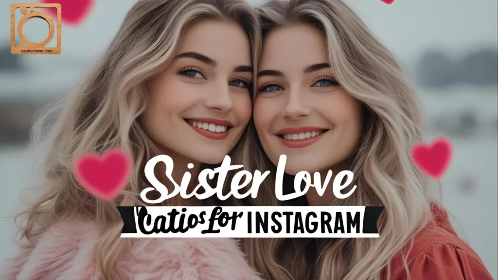 Sister Love Captions for Instagram