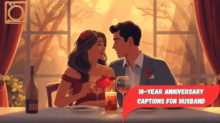 550+ 10-Year Anniversary Captions for Husband 2025-2026