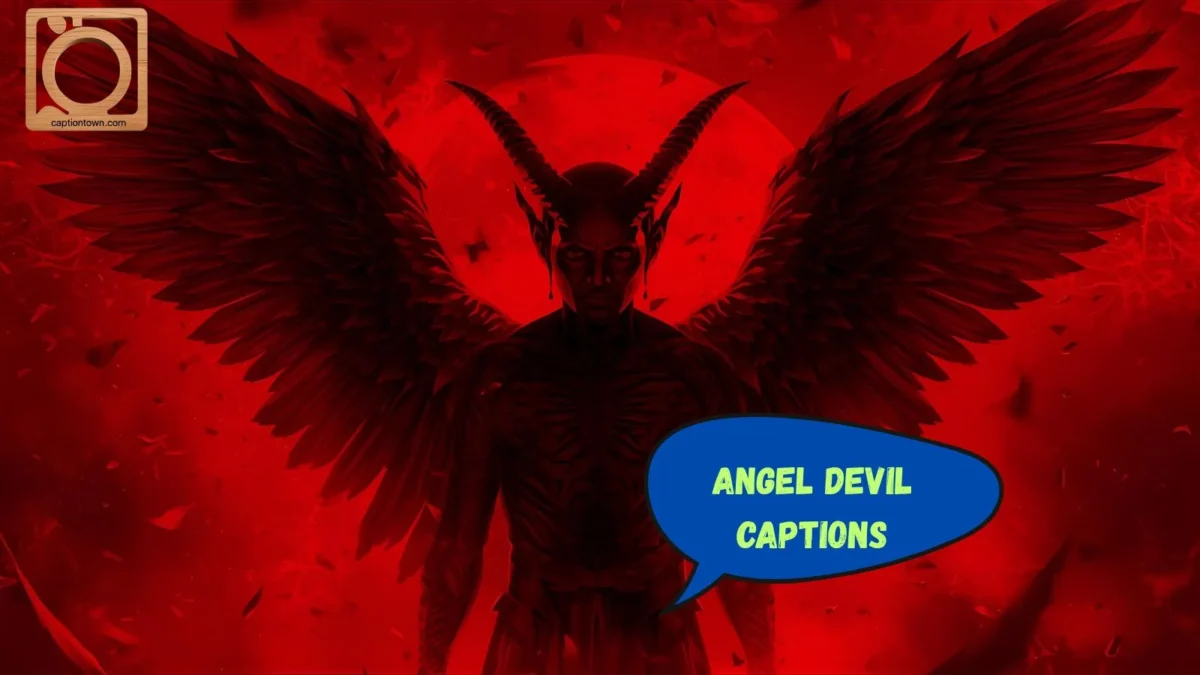 550+ Angel Devil Captions Instagram 2025-2026