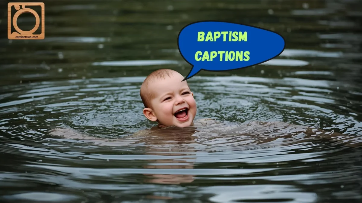 550+ Baptism Captions Instagram 2025-2026
