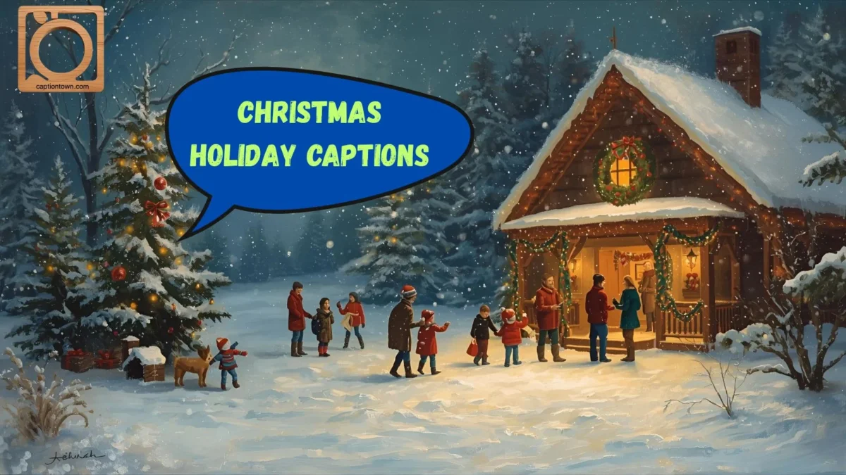 550+ Christmas Holiday Captions Instagram 2025-2026