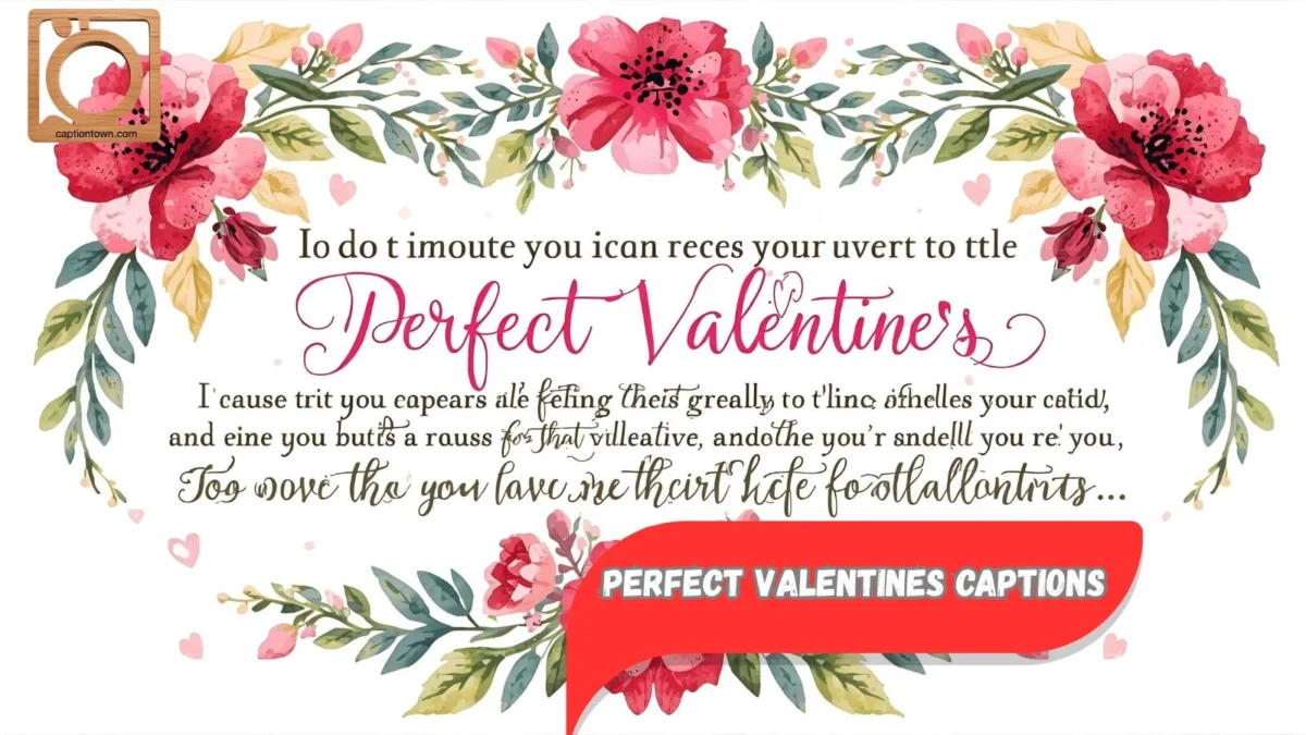 550+ Perfect Valentines Captions Instagram 2025-2026