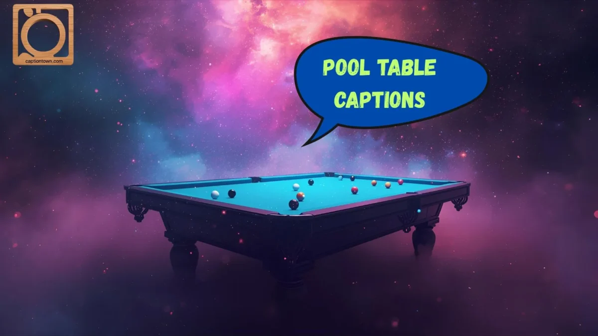 550+ Pool Table Captions Instagram 2025-2026