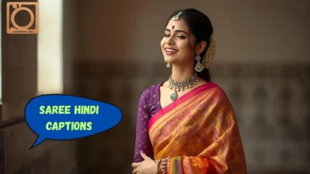 550+ Saree Hindi Captions for Instagram 2025-2026