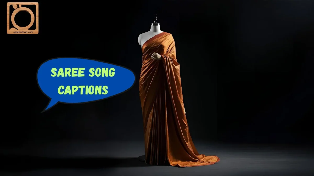 550+ Saree Song Captions for Instagram 2025-2026