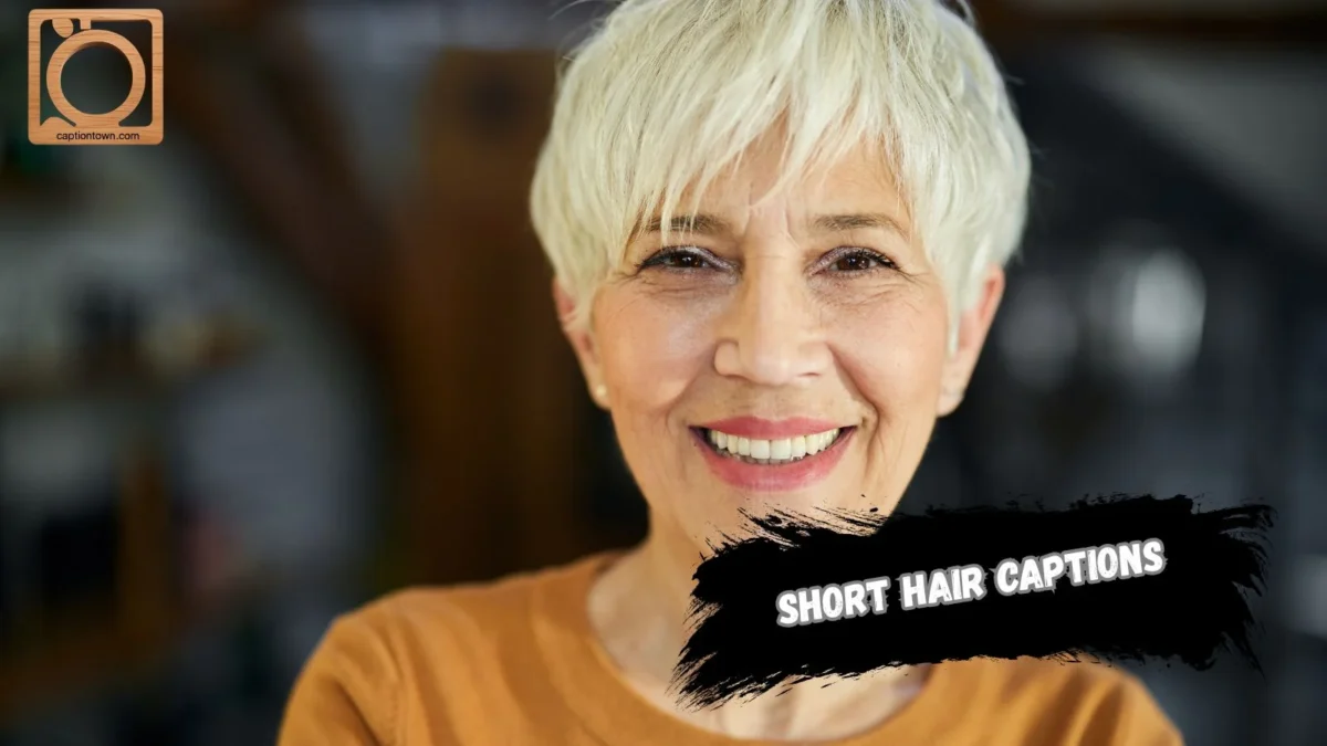 550+ Short Hair Captions for Instagram 2025-2026