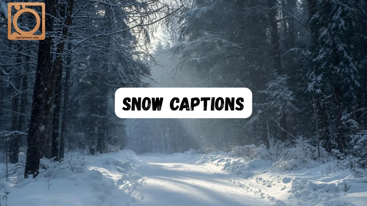 550+ Snow Captions for Instagram 2025-2026