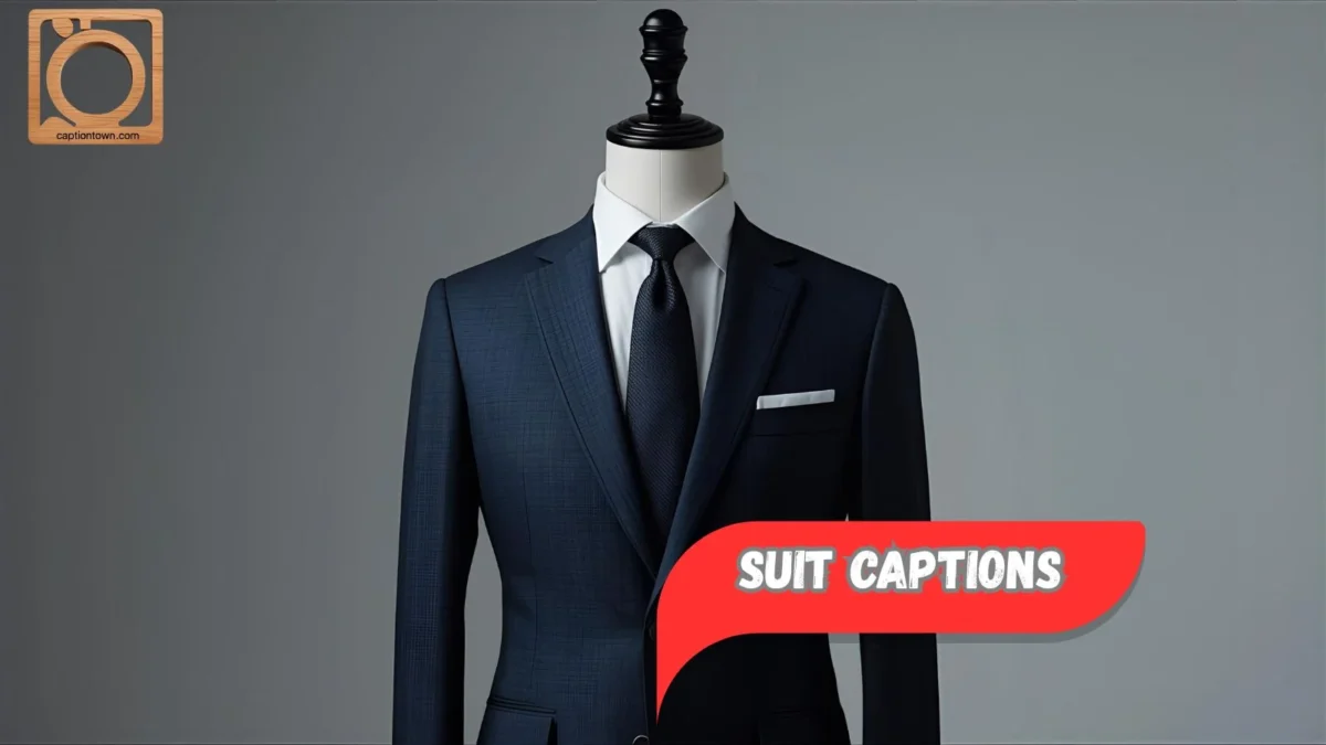 550+ Suit Captions for Instagram 2025-2026