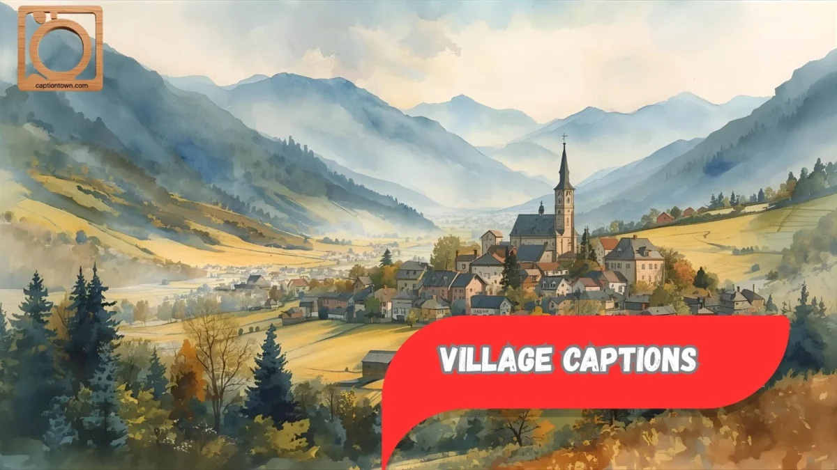 550+ Village Captions for Instagram 2025-2026
