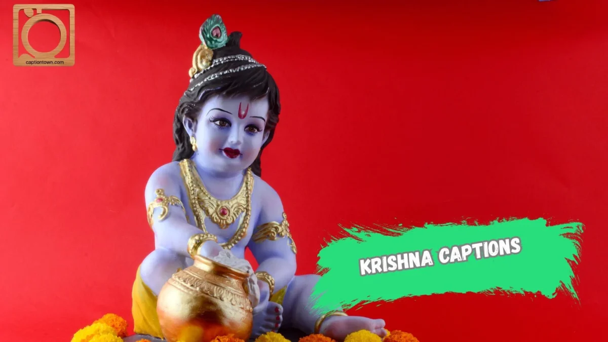 550+ Krishna Captions for Instagram 2025-2026