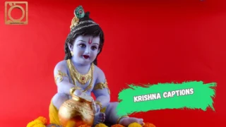 550+ Krishna Captions for Instagram 2025-2026
