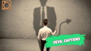 550+ Devil Captions for Instagram (2025–2026)