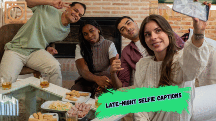 550+ Late-Night Selfie Captions for Instagram 2025-2026