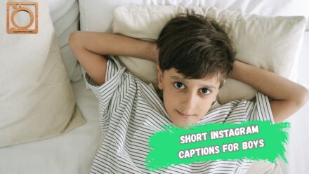 550+ Short Instagram Captions for Boys 2025-2026