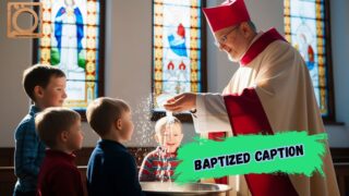 550+ Baptized Caption for Instagram 2025-2026