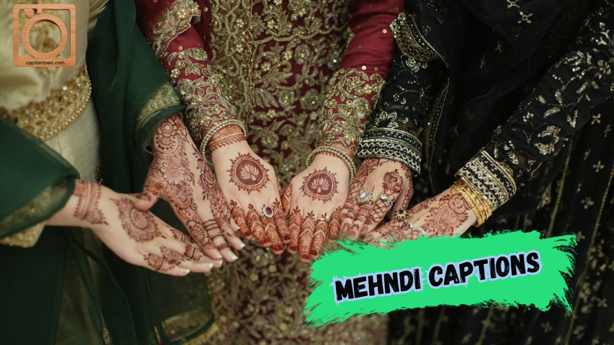550+ Mehndi Captions for Instagram 2025–2026