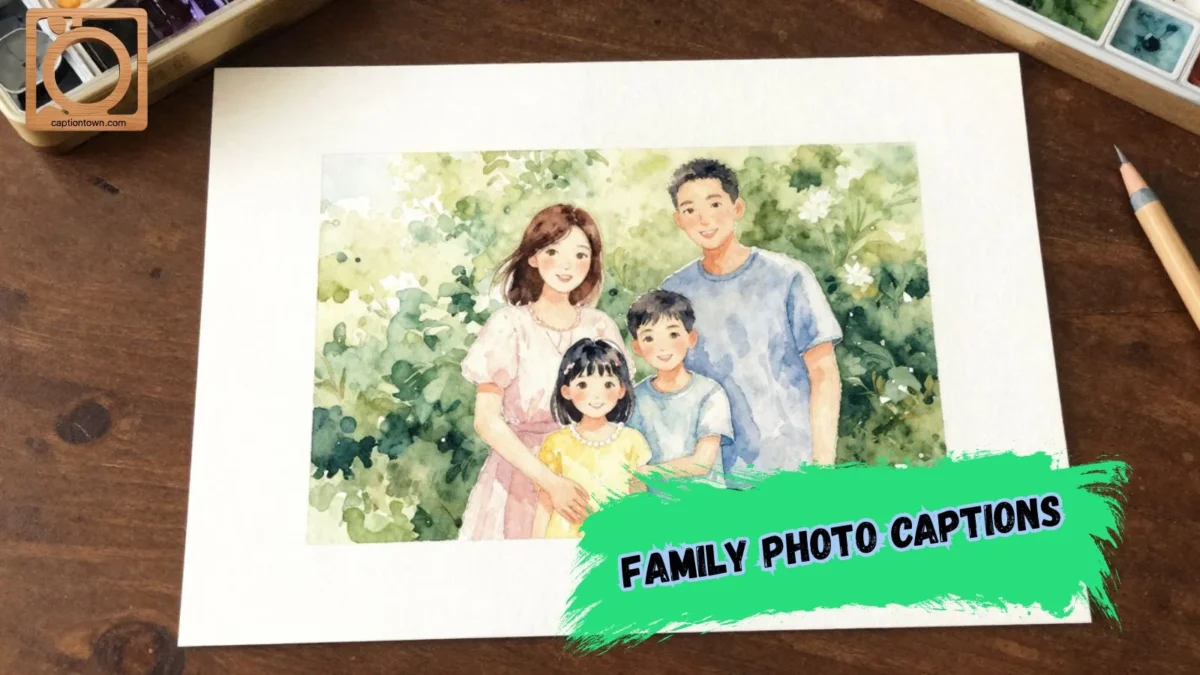 550+ Family Photo Captions 2026