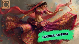 550+ Lehenga Captions for Instagram 2026