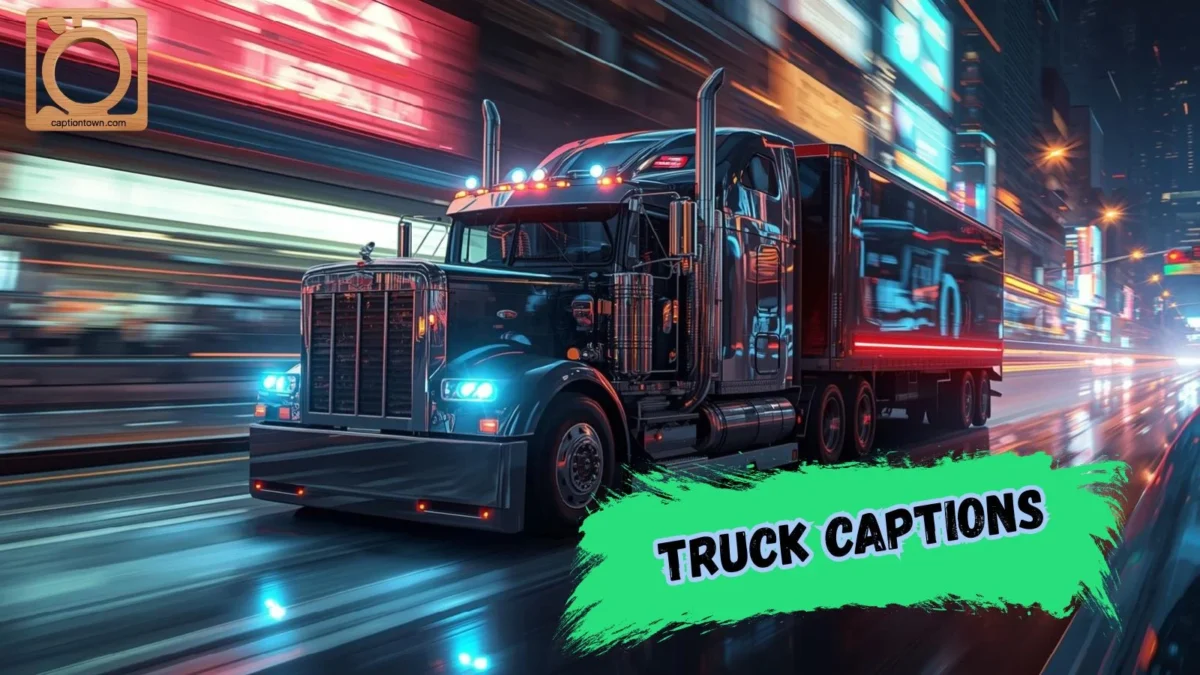 550+ Truck Captions for Instagram 2026
