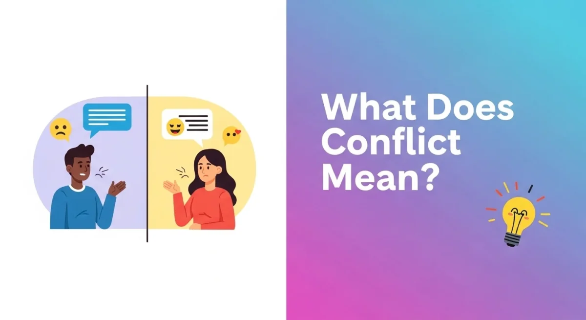 What Does Conflict Mean? 🔥💬