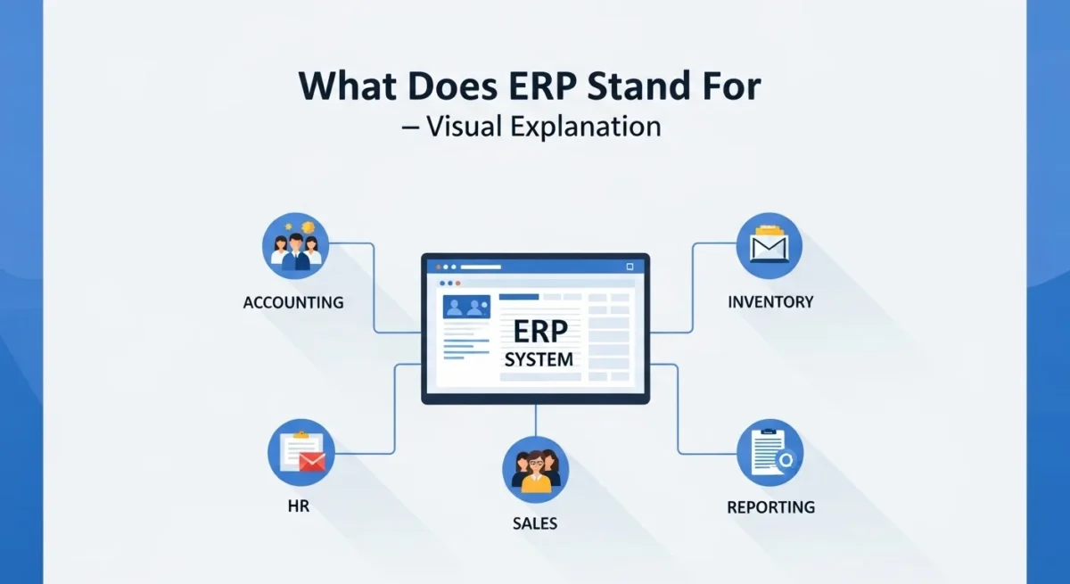 What Does ERP Stand For? Full Meaning, Examples, Benefits & How It Works