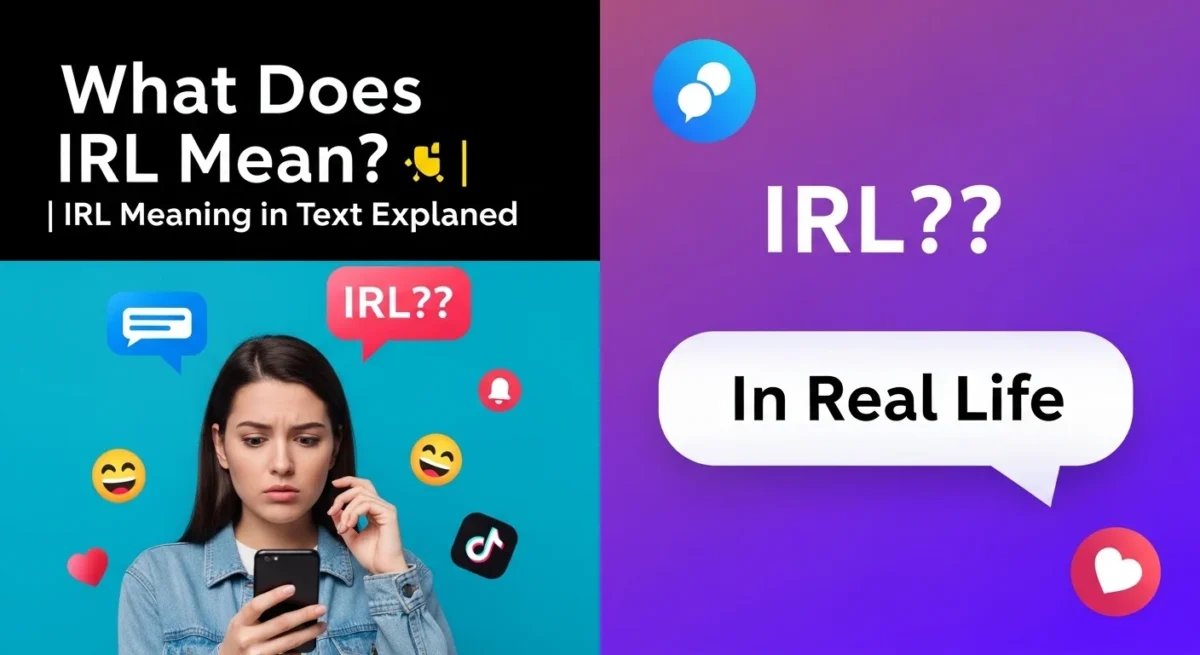 What Does IRL Mean? 💬