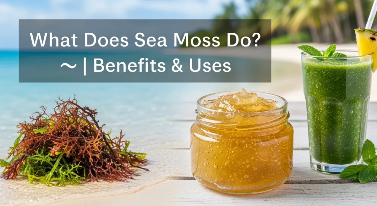 What Does Sea Moss Do? 🌊: Benefits, Usage, and Safety Guide